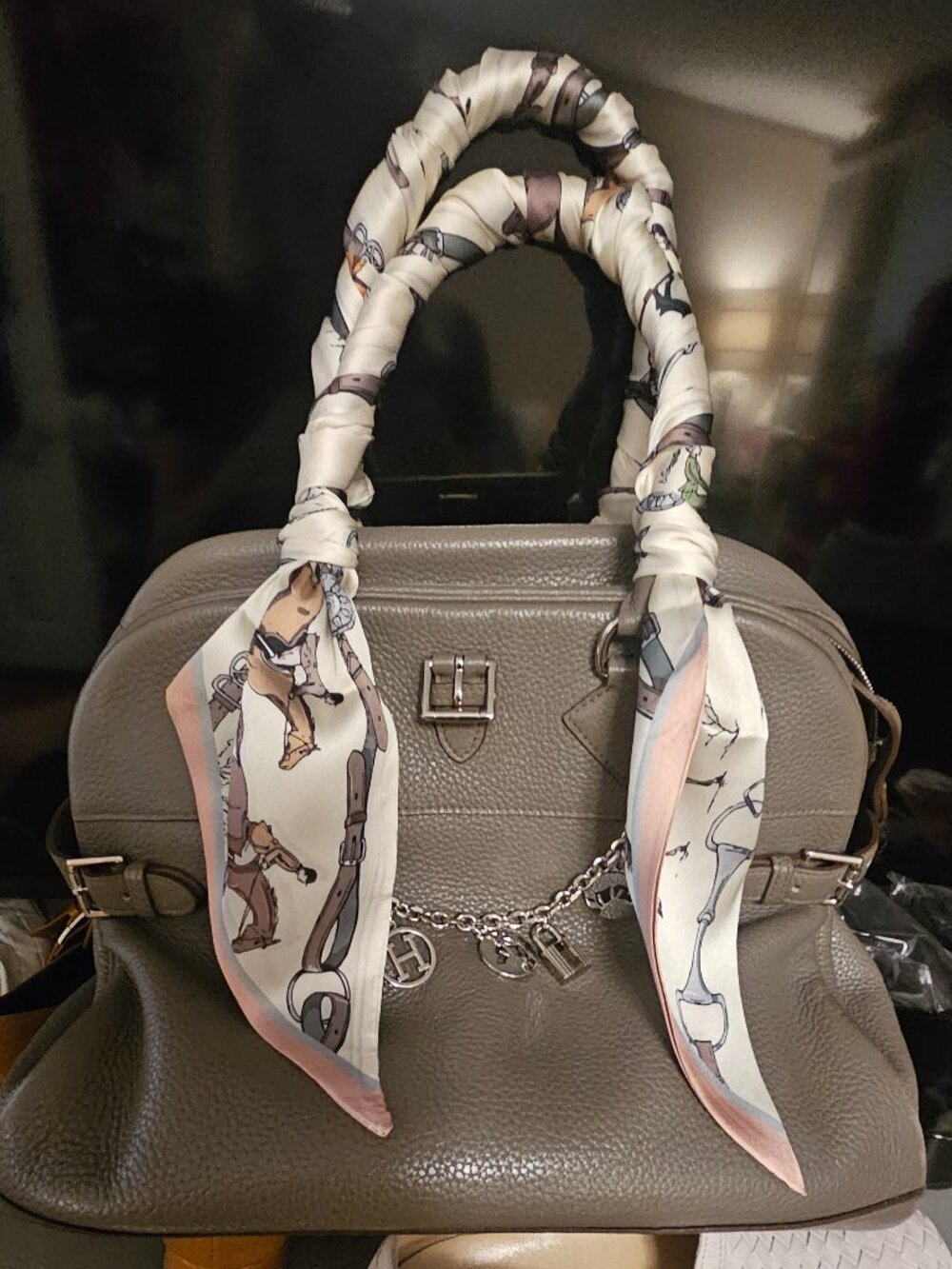 HERMES Atlas 35 Grey Etain *MORE PICS COMING*